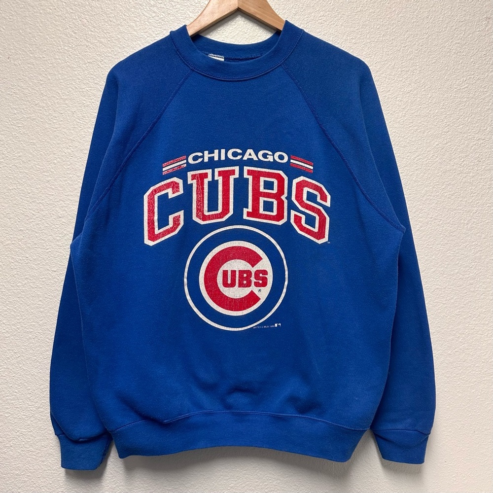 Vintage 1990 Chicago Cubs Crewneck Sweatshirt 🐻